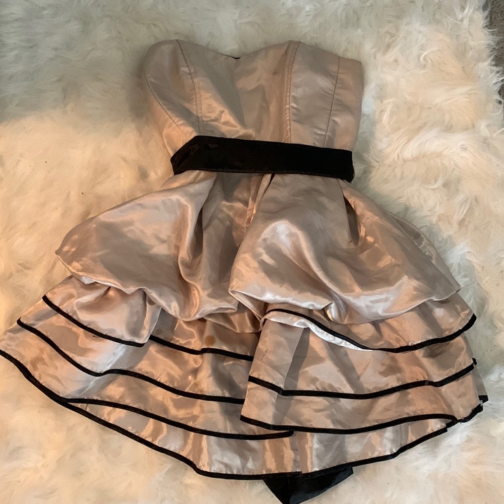 Beautiful Strapless Mini Dress